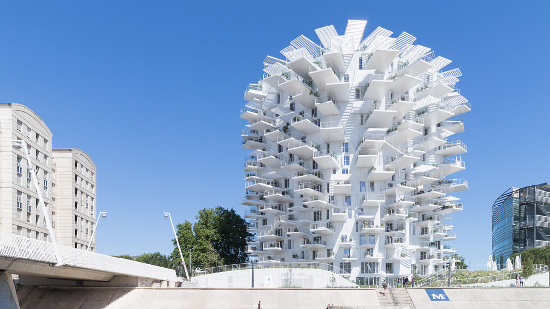 Wohnturm „L‘Arbre Blanc“, Montpellier 2019 von Sou Fujimoto