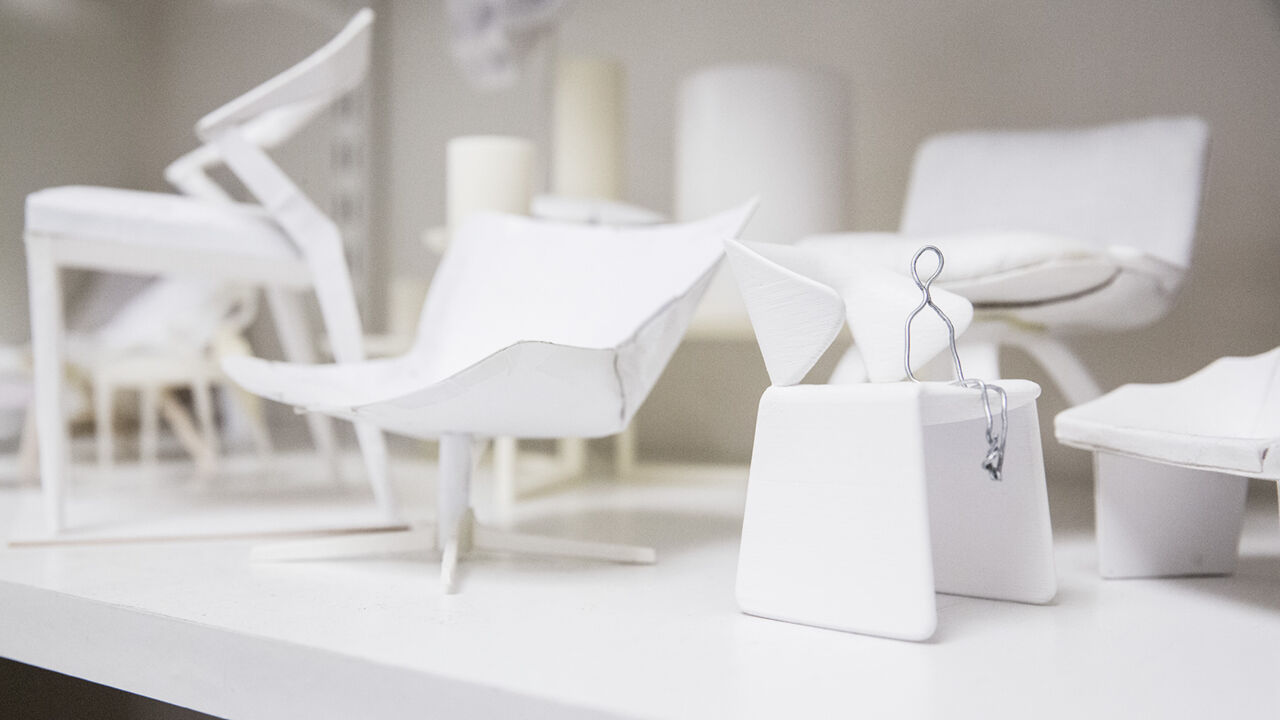 Miniaturmodelle von AW Designer des Jahres 2023: Monica Förster