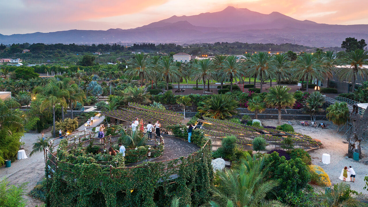 Radicepura Garden Festival bei Catania in Italien