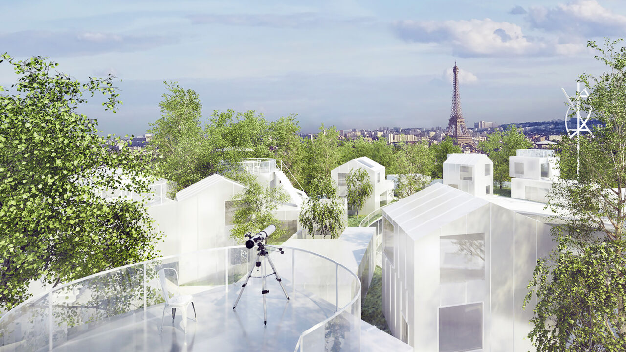 "Mille Arbres" – Autobahnüberbauung an der Porte Maillot von Sou Fujimoto