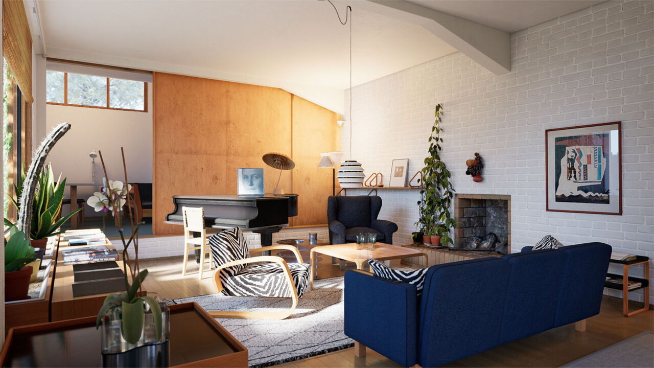 Haus von Alvar Aalto 