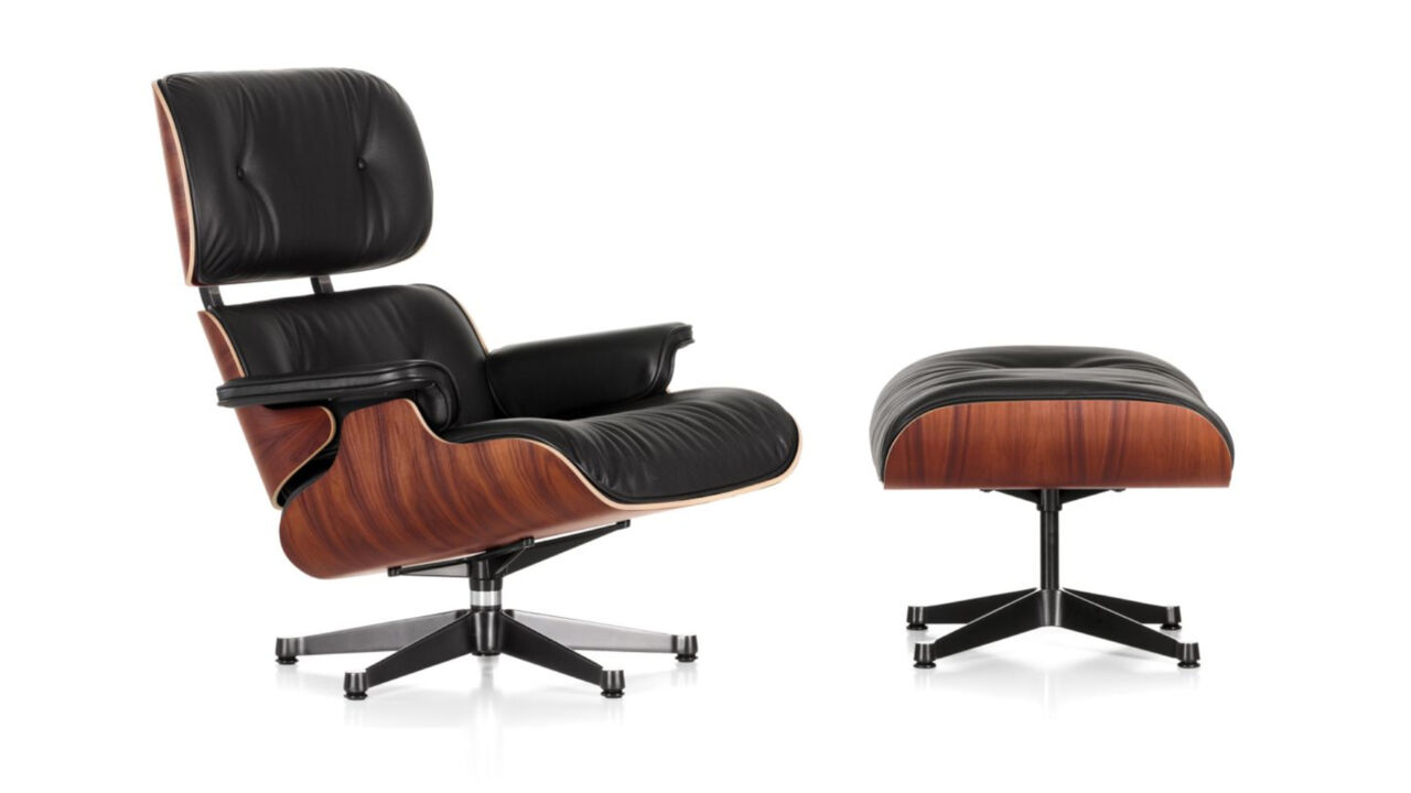 Lounge Chair & Ottoman von Eames
