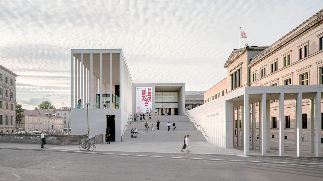 James Simon Galerie in Berlin von Architekt David Chipperfield