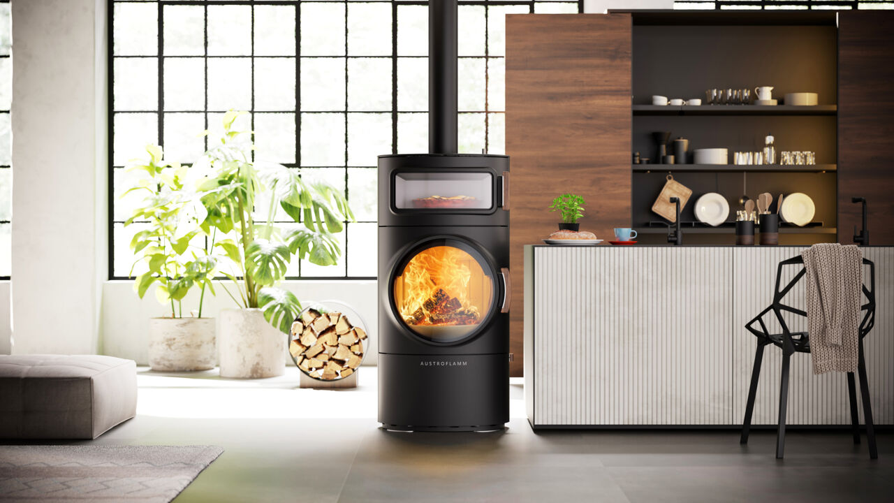 Kamin Clou Xtra Back von Austroflamm