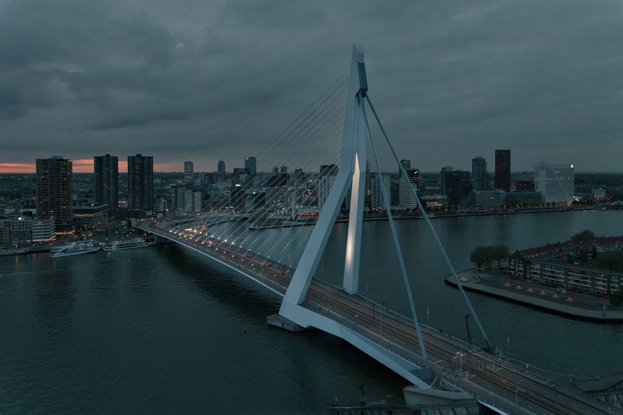 Erasmus-Brücke, Rotterdam