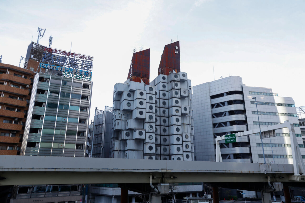 Nakagin Capsule Tower von Kisho Kurokawa 