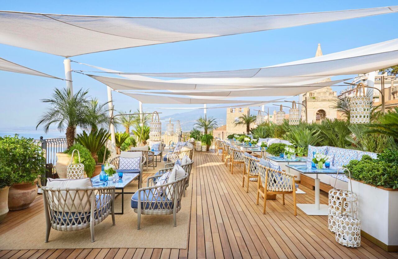 Le Bar Louis Vuitton in Taormina, Sicily