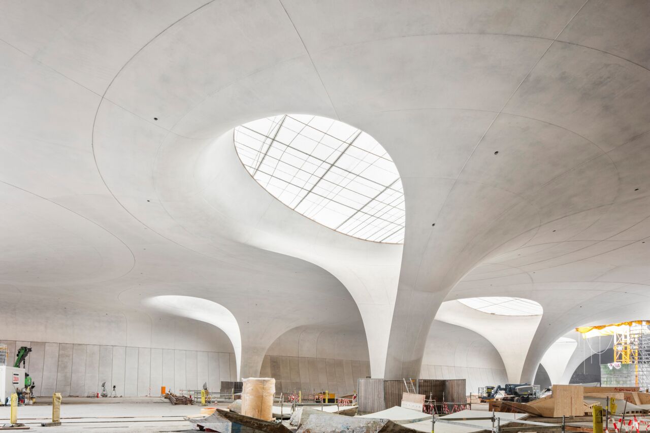 Neuer Bahnhof Stuttgart 21 von Christoph Ingenhoven