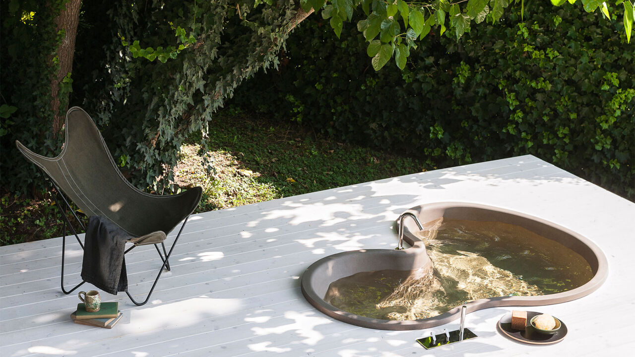 Outdoor Badewanne von Studio MK27/Agape 