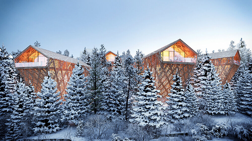 Die Vertical Chalets bei Kitzbühel 