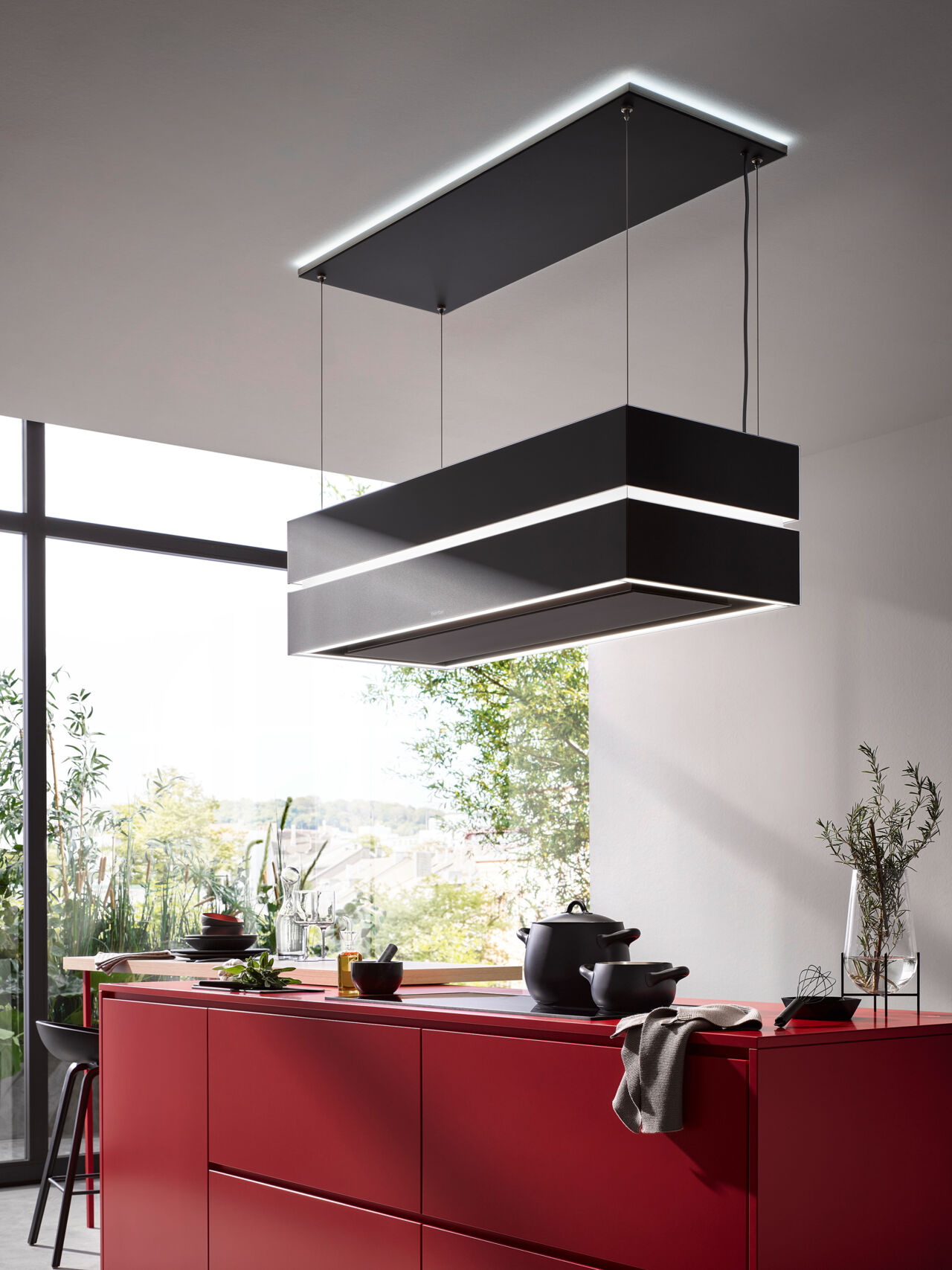 berbel Panoramakochfeld und Skyline Edge