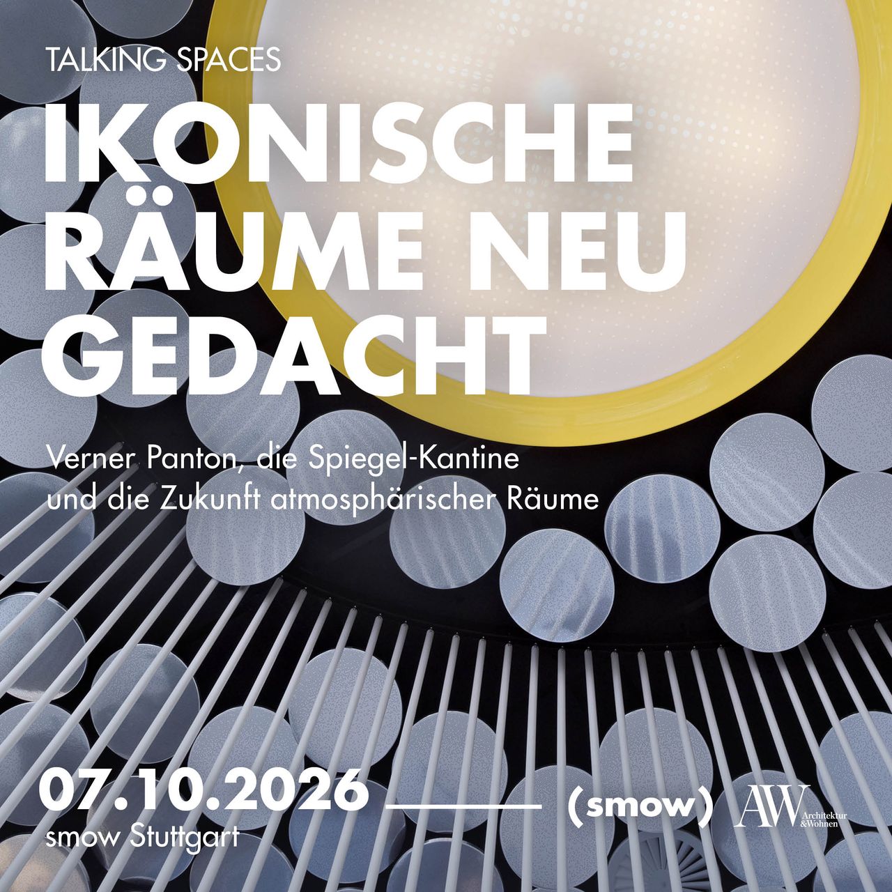 Talking Spaces Event Plakat