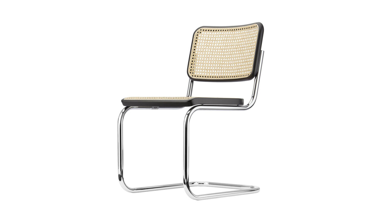 Thonet Stuhl S 32 von Marcel Breuer, produziert von Thonet