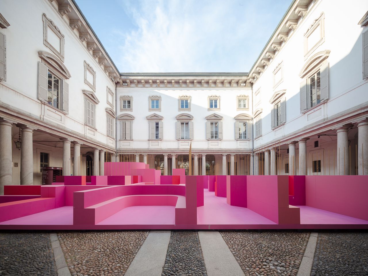 10_MoscaPartners Variations 2026, Metamorphosis in Motion by Lina Ghotmeh &mdash; Architecture, Palazzo Litta, Milano, Italy. Installation views &copy;️ Takumi Ota