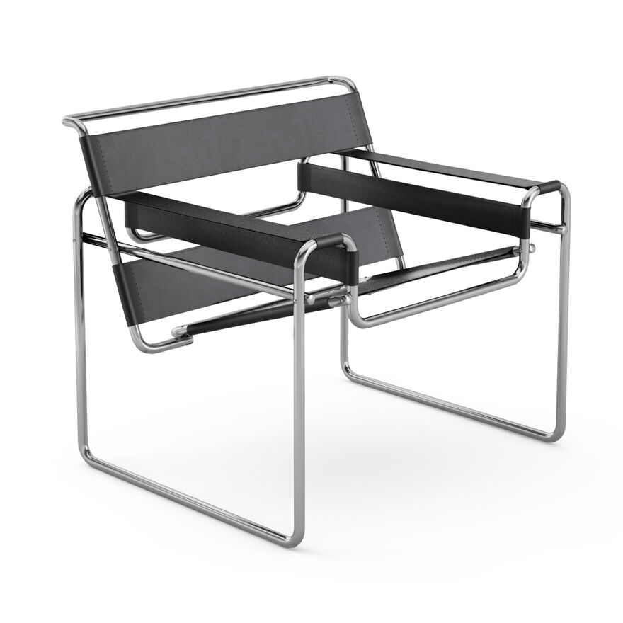 "Wassily Chair", Bauhaus-Stuhl von Marcel Breuer