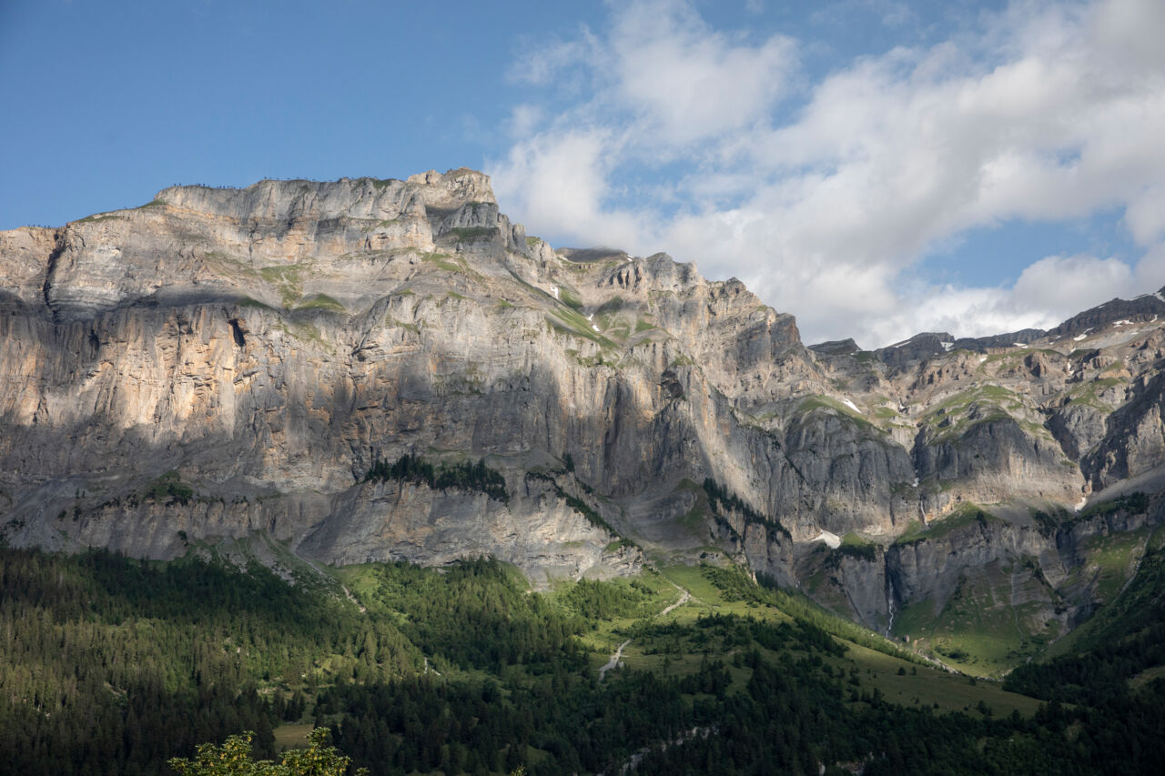 Berg Trubelstock zwischen Leukerbad und Albinen (Oberwallis)