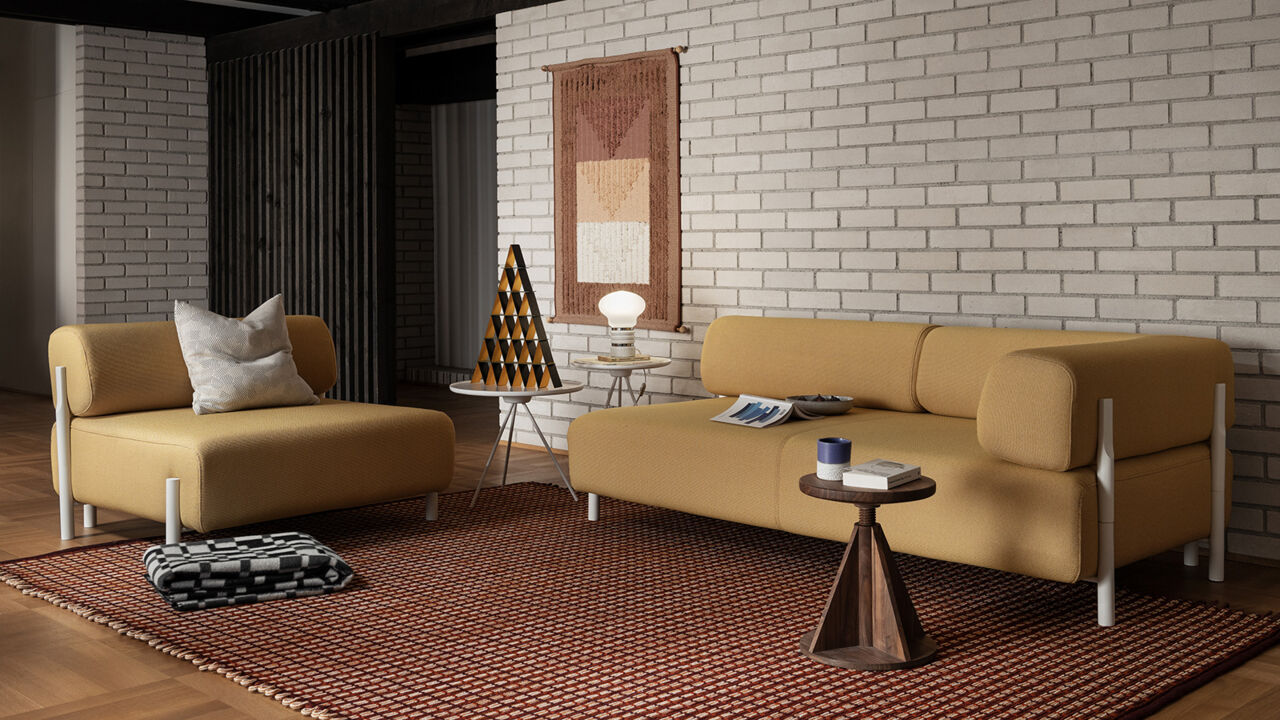 Modernes Sofa Palo von Hem