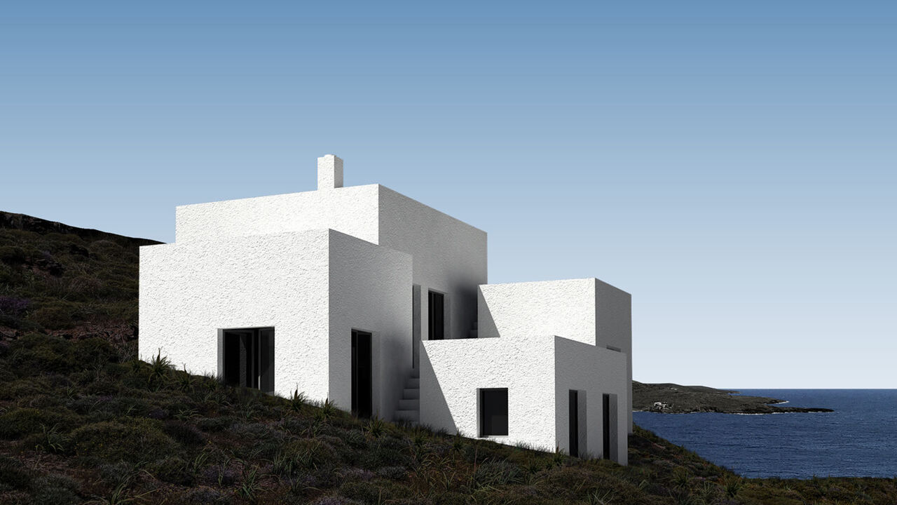 Piperi House von Sigurd Larsen auf Kynthos