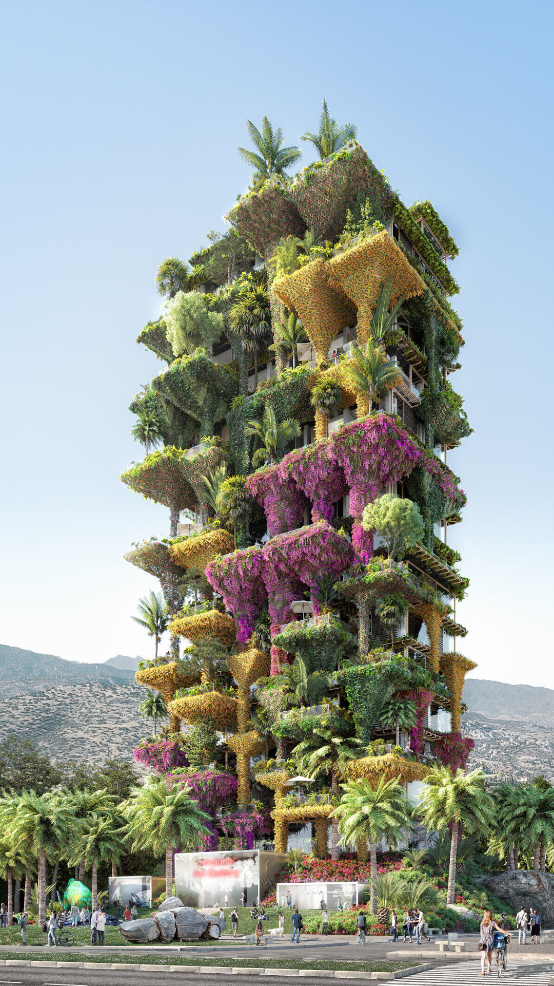 "Giverny Oasis" von Architekt Édouard François 