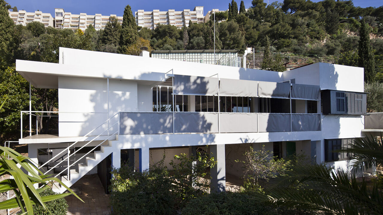 Wohnhaus von Eileen Gray Haus E 1027 in Roquebrune-Cap-Martin