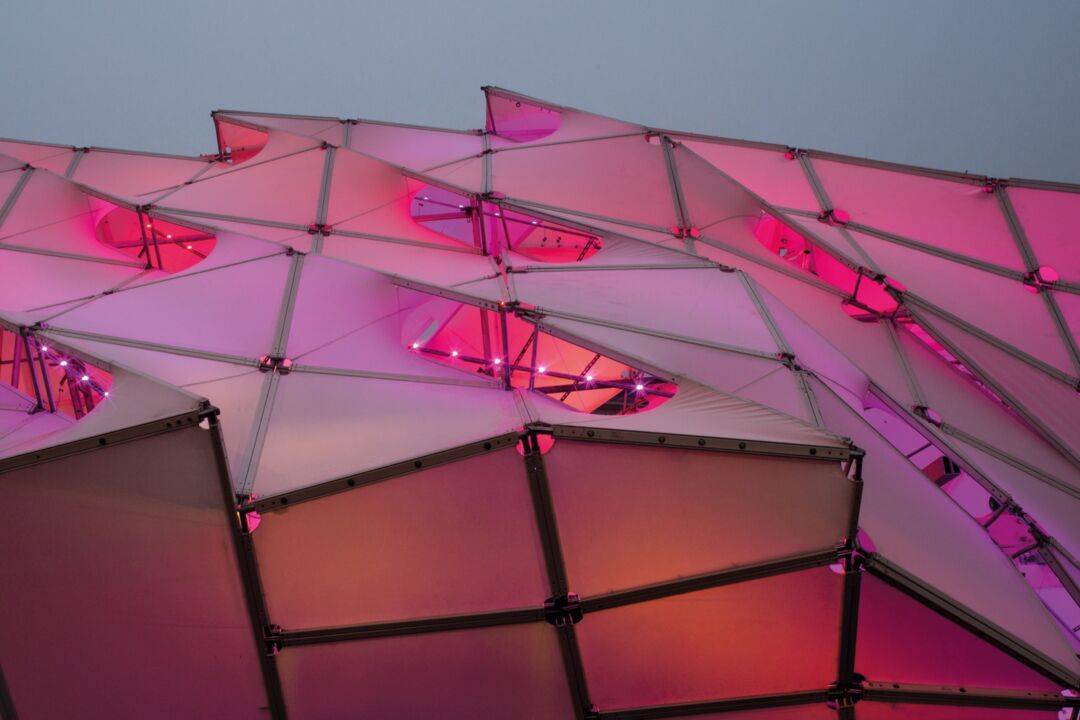„Eye Beacon“ Pavillon, 2016 für das Amsterdam Light Festival