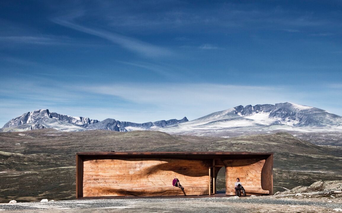 Tverrfjellhytta - Norwegian Wild Reindeer Centre Pavilion