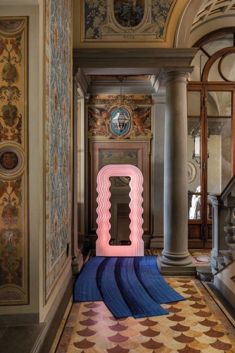 Ettore Sottsass jr, Ultrafragola, mirror and lamp, Centro Studi Poltronova, photo Serena Eller 18