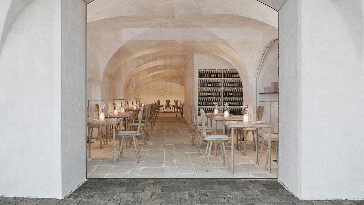 Restaurant im Hotel fink in Brixen