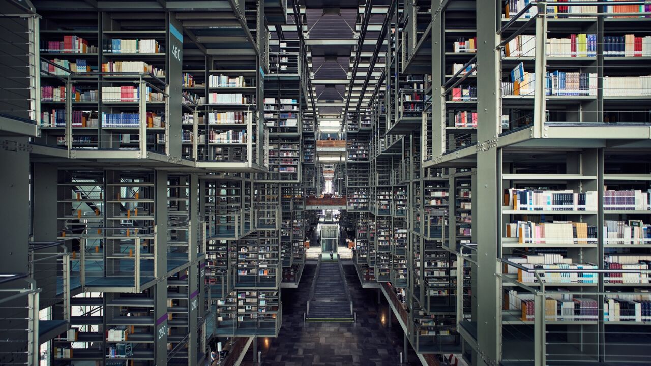 „Biblioteca Públicá de México José Vasconcelos
