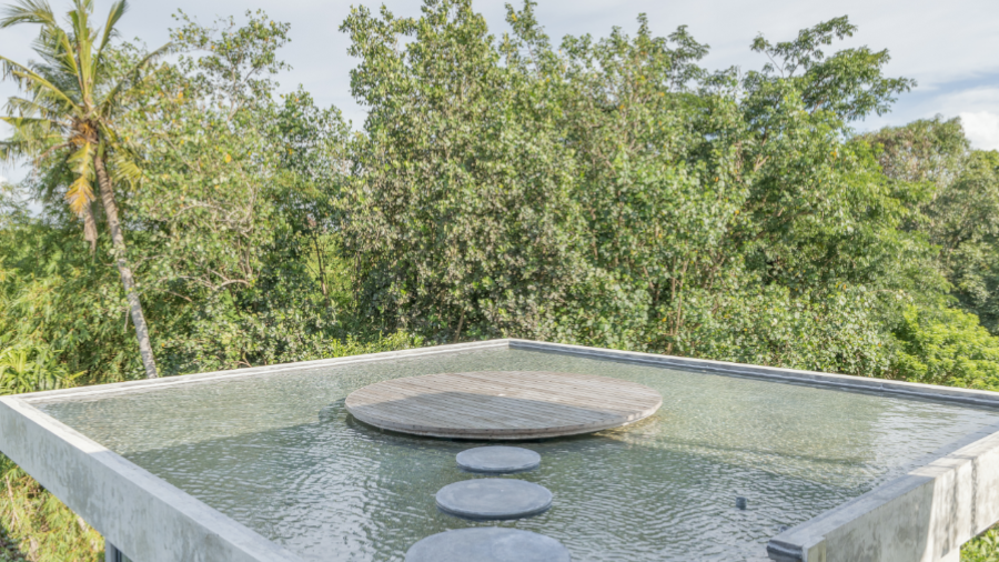 Villa Krtajna auf Bali, Außenbereich