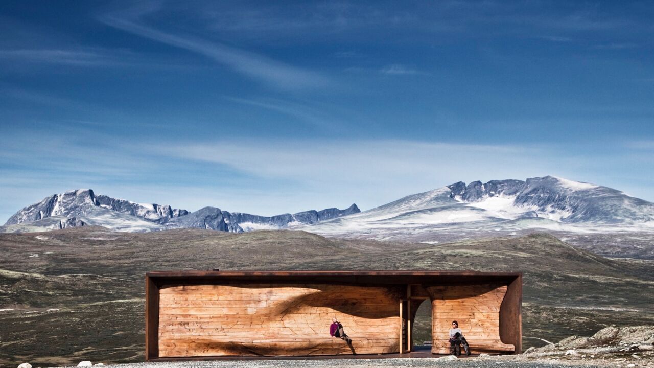 Tverrfjellhytta - Norwegian Wild Reindeer Centre Pavilion