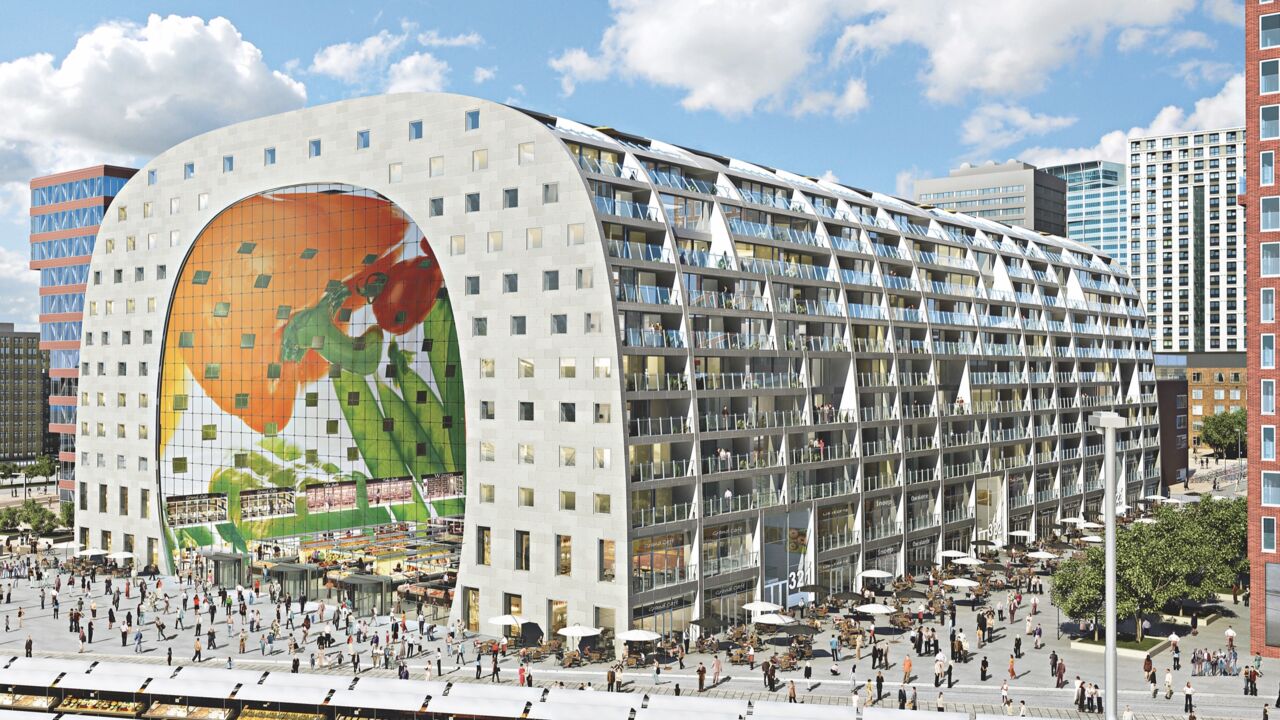 Markthalle in Rotterdam,