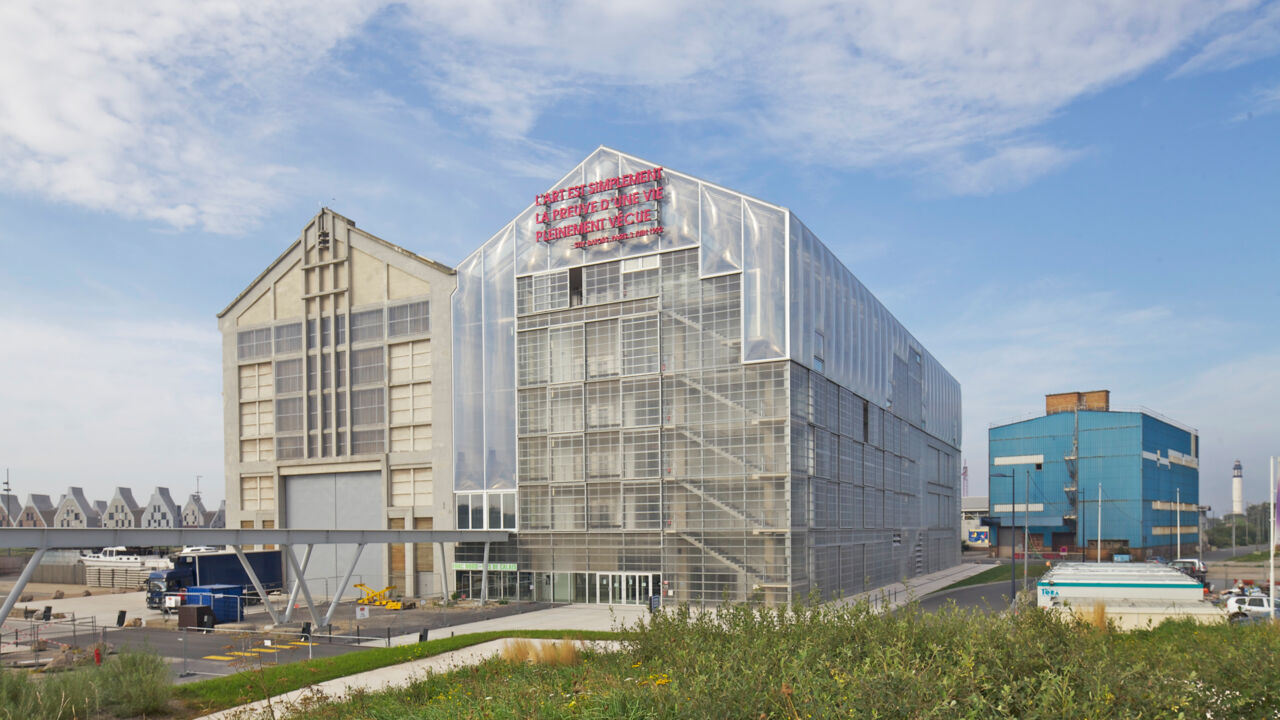Außenansicht FRAC Nord-Pas de Calais von Lacaton und Vassal