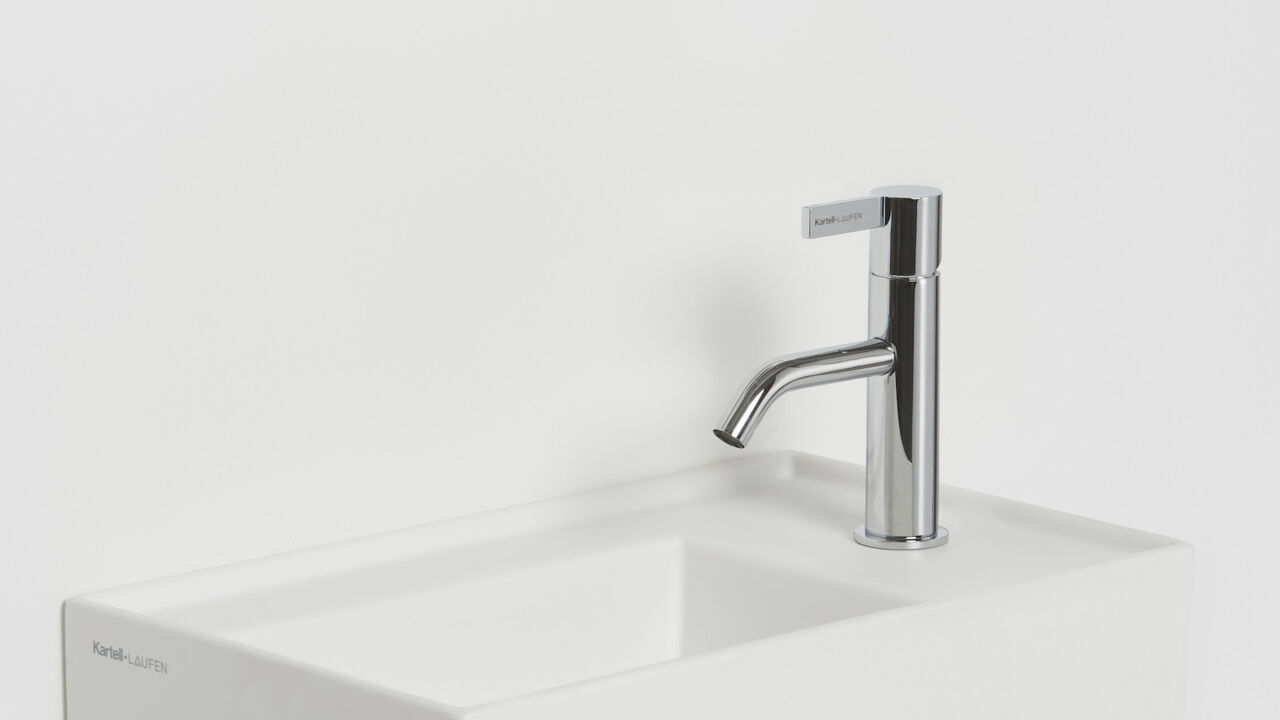 Kartell • LAUFEN Waschtisch aus Chrom