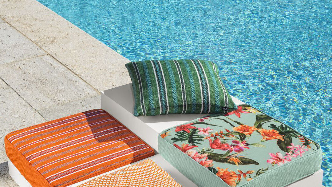 Blumiger Stoff Fiorina aus "Tuscany Indoor-Outdoor"-Kollektion von JAB ANSTOETZ