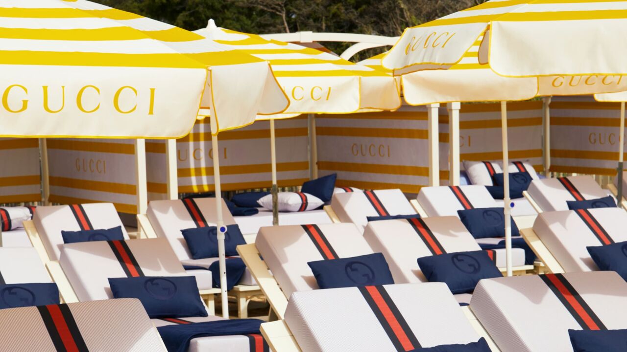 Gucci Beachclub in Ramatuelle