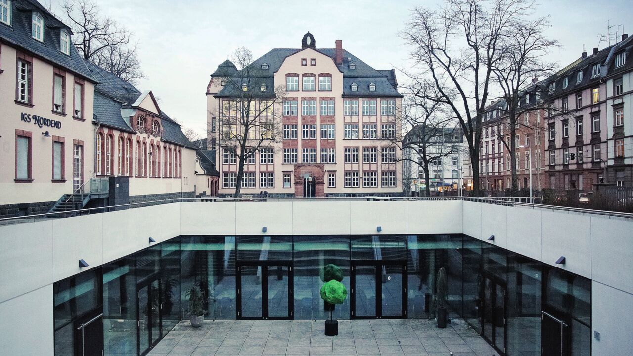 Mensa, Gesamtschule Nordend, Frankfurt
