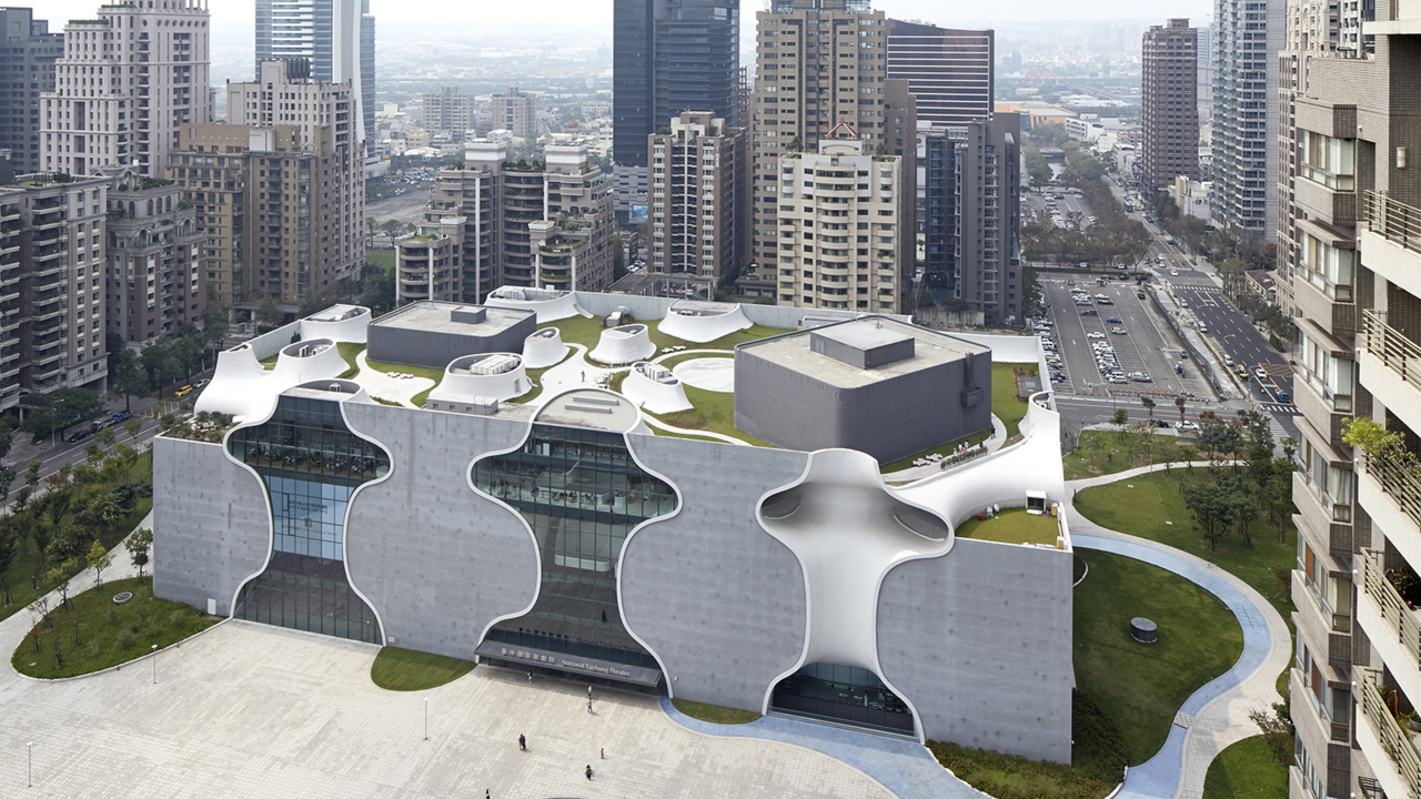 National Taichung Theater in Taichung City, Taiwan, Architekt Toyo Ito