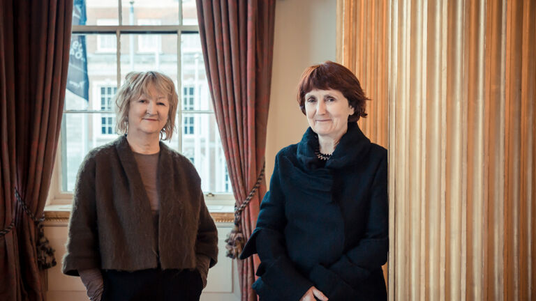 Architektinnen Yvonne Farrell und Shelley McNamara, Gründerinnen von Grafton Architects