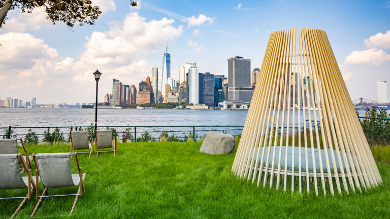 Spa am Hudson River in New York Spa am Hudson River in New York