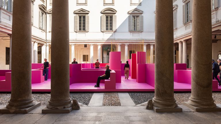 17_MoscaPartners Variations 2026, Metamorphosis in Motion by Lina Ghotmeh &mdash; Architecture, Palazzo Litta, Milano, Italy. Installation views &copy;️ Nathalie Krag